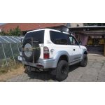 Toyota Land Cruiser, CB vyslaka Allamat 409, CB antna Sirio Turbo 2000, kovov DIN drk