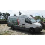 Iveco Daily, CB vyslaka Allamat 409, kovov DIN drk, CB antna Sirio Turbo 1000